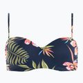 Horní díl plavek ROXY Into The Sun Mold Bandeau 2021 mood indigo tropical depht