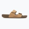 Pánské nazouváky Quiksilver Rivi Leather Double Adjust tan 1 2