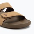 Pánské nazouváky Quiksilver Rivi Leather Double Adjust tan 1 7