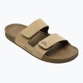 Pánské nazouváky Quiksilver Rivi Leather Double Adjust tan 1