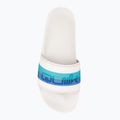 Pánské žabky Quiksilver Rivi Wordmark Slide white/blue/blue 6