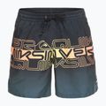 Quiksilver Pánské plavky Everyday Wordblock Volley 17" Graphite EQYJV04005-KVJ6