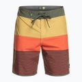 Quiksilver pánské plavecké šortky Surfsilk Tijuana 18" žlutooranžové EQYBS04778-CQY6