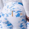 Dámské snowboardové kalhoty ROXY Chloe Kim azure blue clouds 10