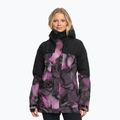 Dámská snowboardová bunda ROXY Gore-Tex Glade Printed true black pansy pansy
