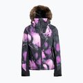 Dámská snowboardová bunda ROXY Jet Ski Premium true black pansy 9