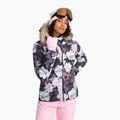 Dámská snowboardová bunda ROXY Jet Ski true black blurry flower