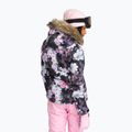 Dámská snowboardová bunda ROXY Jet Ski true black blurry flower 3
