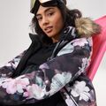 Dámská snowboardová bunda ROXY Jet Ski true black blurry flower 13
