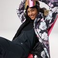 Dámská snowboardová bunda ROXY Jet Ski true black blurry flower 14