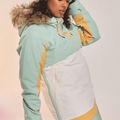 Dámská snowboardová bunda ROXY Shelter cameo green 15