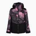 Dětská snowboardová bunda ROXY Silverwinter Girl true black pansy pansy 3