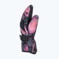 Dětské snowboardové rukavice ROXY Jetty Mitt Girl true black pansy rg 6