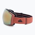 Quiksilver Greenwood S3 black redwood / clux gold mi snowboardové brýle 4