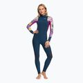 Dámský plavecký neopren  ROXY 4/3 Swell Series FZ anthracite hot tropics swim ax 2