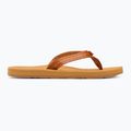Dámské žabky ROXY Porto Motif tan 2