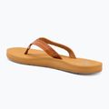 Dámské žabky ROXY Porto Motif tan 3