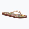 Dámské žabky ROXY Bermuda Print brown combo