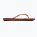 Dámské žabky ROXY Bermuda Print brown combo 2