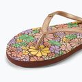 Dámské žabky ROXY Bermuda Print brown combo 7