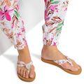Dámské žabky ROXY Paia V white/crazy pink print 4