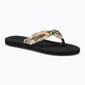 Dámské žabky ROXY Paia V black/pink/soft lime