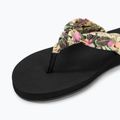 Dámské žabky ROXY Paia V black/pink/soft lime 7