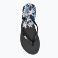 Dámské žabky ROXY Viva Stamp II black/boysenberry 5
