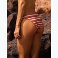 Spodní díl plavek  ROXY Printed Beach Classics Moderate cedar wood happy stripe 9