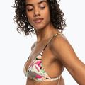 Horní díl plavek  ROXY Printed Beach Classics Tri anthracite palm song s 5