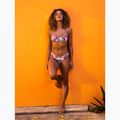 Horní díl plavek  ROXY Printed Beach Classics Bralette anthracite palm song s 6