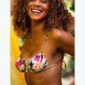 Horní díl plavek  ROXY Printed Beach Classics Bralette anthracite palm song s 9