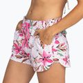 Dámské plavecké šortky ROXY Wave Printed 2 white happy tropical 5