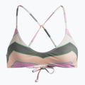 Horní díl plavek  ROXY Vista Stripe Strappy agave green very vista stripe