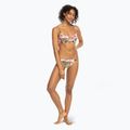 Horní díl plavek  ROXY Printed Beach Classics Wrap anthracite palm song s 3