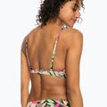 Horní díl plavek  ROXY Printed Beach Classics Wrap anthracite palm song s 4