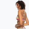 Horní díl plavek  ROXY Printed Beach Classics Wrap anthracite palm song s 5