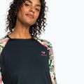 Dámské plavecké tričko Longsleeve ROXY Lycra Printed anthracite palm song s 6