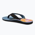 Pánské žabky  Quiksilver Molokai Layback II blue / blue / orange 3