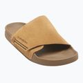 Pánské nazouváky Quiksilver Rivi Suede tan 1
