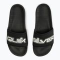 Quiksilver pánské žabky Rivi Wordmark Slide II black 1 8