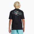 Dětské plavecké tričko Quiksilver Everyday Surf Tee black/white 3