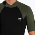 Pánský neopren Billabong 2mm Foil Back Zip Spring moss 5