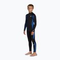 Dětský neopren Billabong 4/3 mm Foil Back Zip GBS mid blue  3