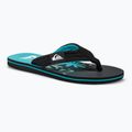 Pánské žabky  Quiksilver Molokai Layback II blue / black / blue