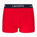 Lacoste boxerky 5H3389 W64 3 páry námořnická modř/červený metylen 5