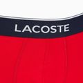 Lacoste boxerky 5H3389 W64 3 páry námořnická modř/červený metylen 7