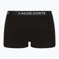 Lacoste boxerky 5H3389 NUA 3 páry černá/bílá/stříbrná chine 9