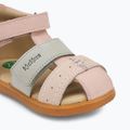 Dětské sandály Kickers Kick Bazar light pink/multicolor 7