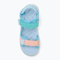 Dětské sandály Kickers Kickjune blue/coral pink/green 5